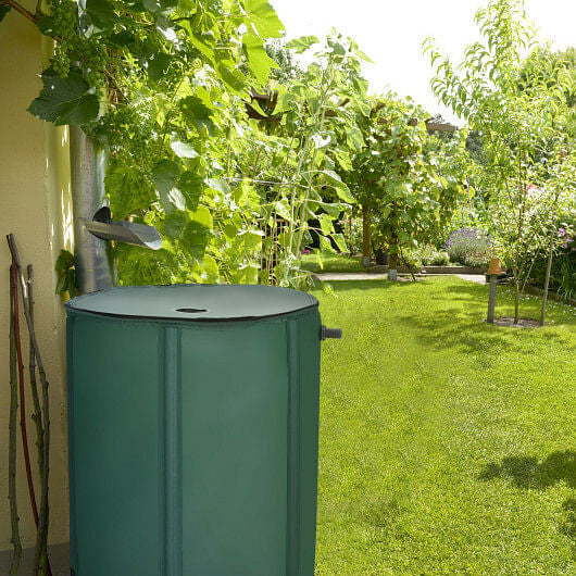 53 Gallon Portable Collapsible Rain Barrel Water Collector